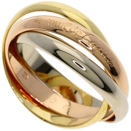 CARTIER Trinity #60 Ring K18 Yellow Gold 18K Pink GoldLadies [Used]