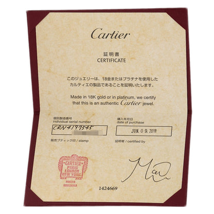 CARTIER Ballerina Solitaire Diamond F-VS2-EX #45 Ring Platinum PT950 Ladies [Used]