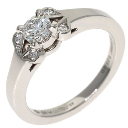 CARTIER Ballerina Solitaire Diamond F-VS2-EX #45 Ring Platinum PT950 Ladies [Used]