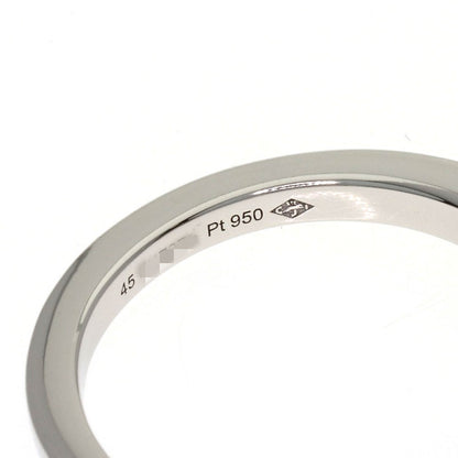 CARTIER Ballerina Solitaire Diamond F-VS2-EX #45 Ring Platinum PT950 Ladies [Used]