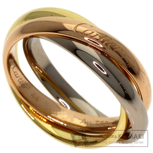 CARTIER Trinity SM #44 Ring K18 Yellow Gold K18 White GoldLadies [Used]