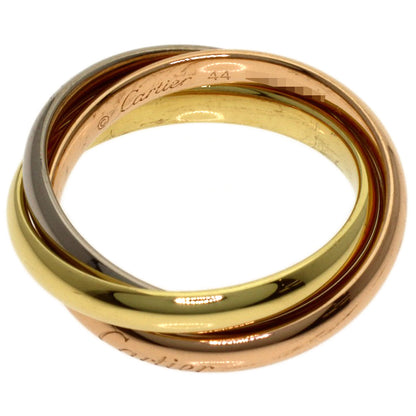 CARTIER Trinity SM #44 Ring K18 Yellow Gold K18 White GoldLadies [Used]