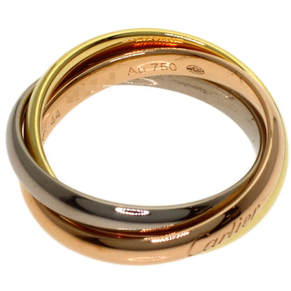 CARTIER Trinity SM #44 Ring K18 Yellow Gold K18 White GoldLadies [Used]