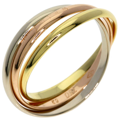 CARTIER Trinity XS #52 Ring K18 Yellow Gold 18K Pink GoldLadies [Used]