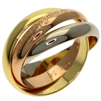 CARTIER Trinity #54 Ring K18 Yellow Gold K18 White GoldLadies [Used]