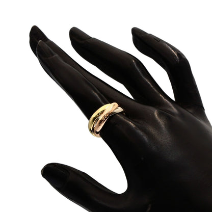 CARTIER Trinity #49 Ring K18 Yellow Gold 18K Pink GoldLadies [Used]