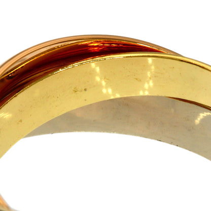 CARTIER Trinity #49 Ring K18 Yellow Gold 18K Pink GoldLadies [Used]