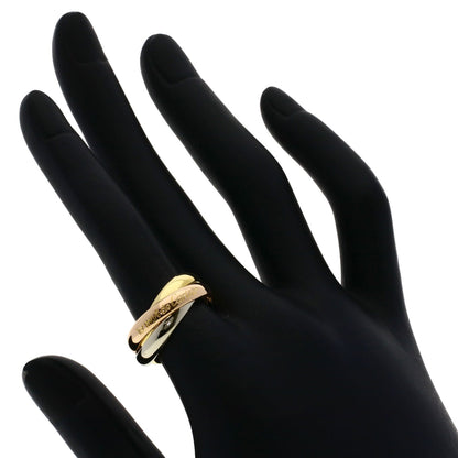 CARTIER Trinity #52 Ring K18 Yellow Gold 18K Pink GoldLadies [Used]