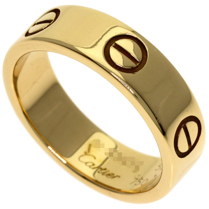 CARTIER love ring #53 Ring K18 Yellow Gold Ladies [Used]
