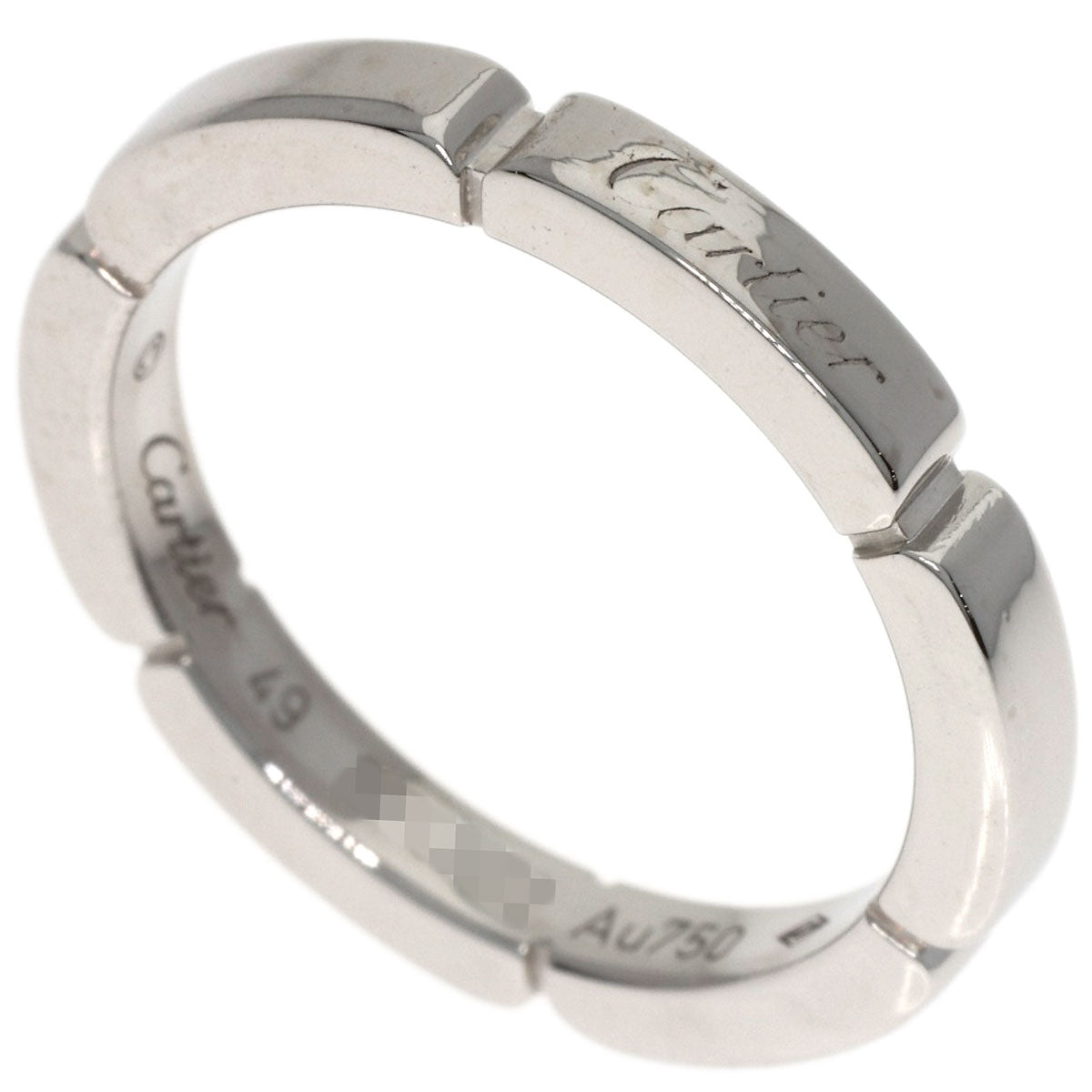 CARTIER Mayon PANTHERE #49 Ring K18 White Gold Ladies [Used]