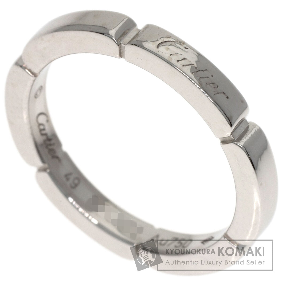 CARTIER Mayon PANTHERE #49 Ring K18 White Gold Ladies [Used]