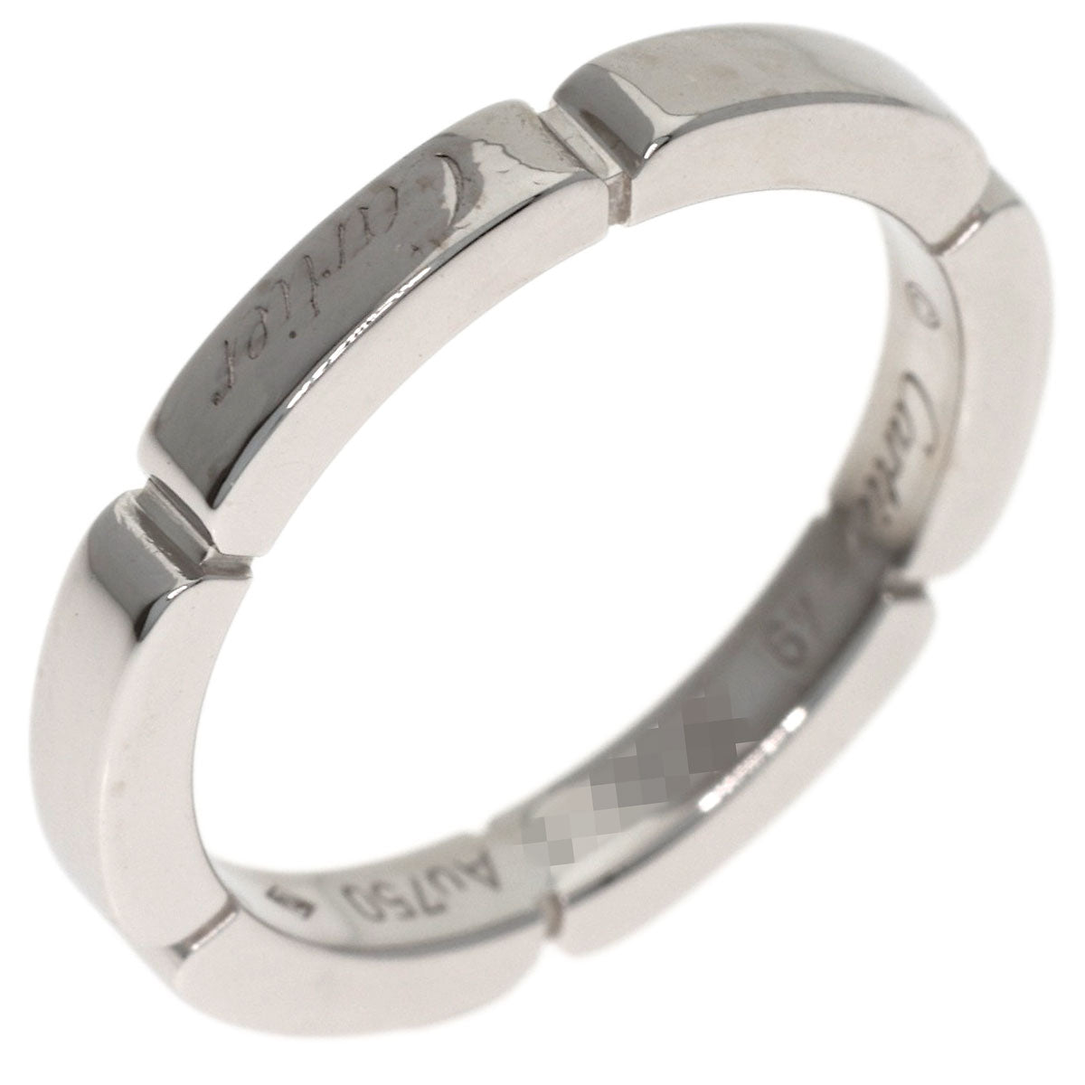 CARTIER Mayon PANTHERE #49 Ring K18 White Gold Ladies [Used]
