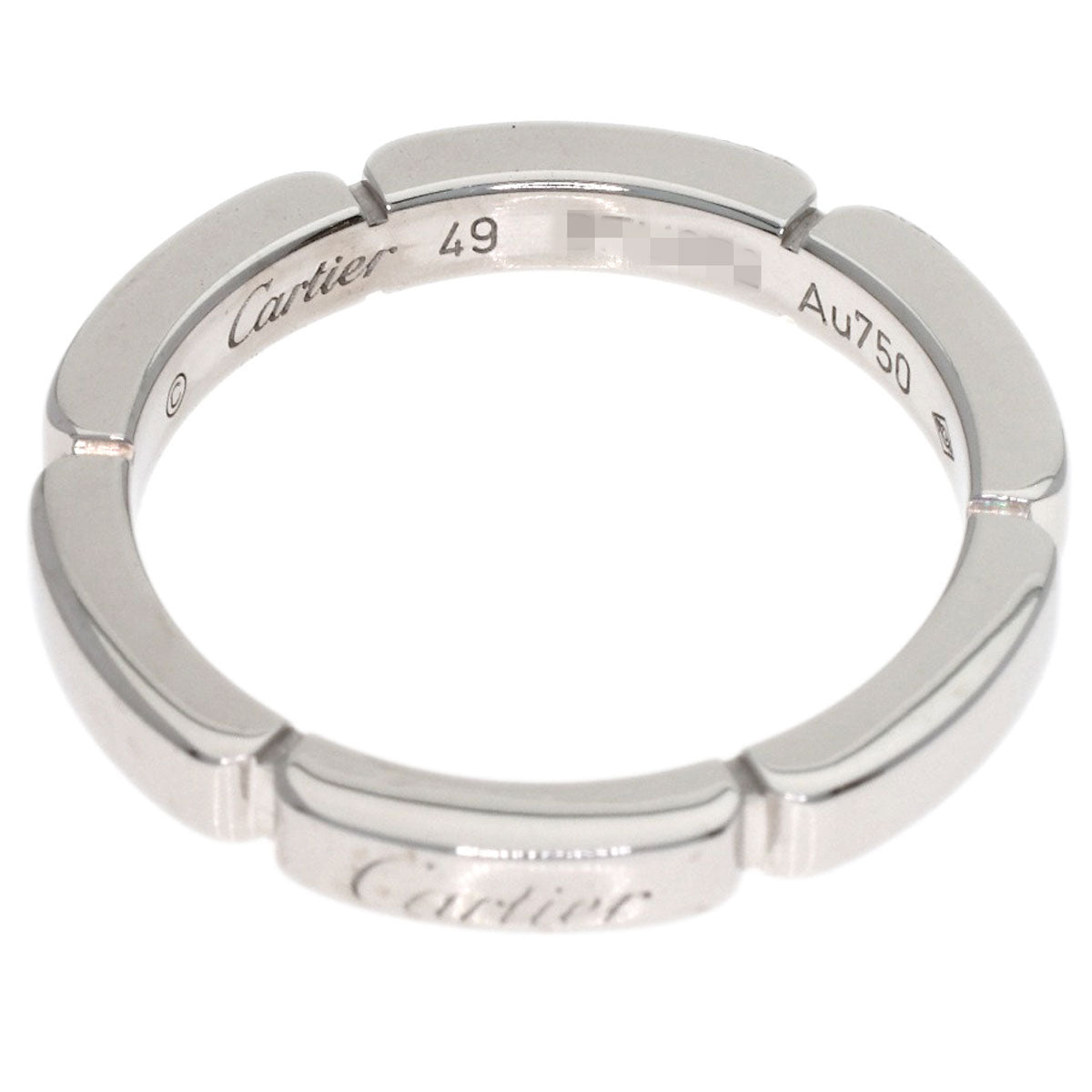 CARTIER Mayon PANTHERE #49 Ring K18 White Gold Ladies [Used]