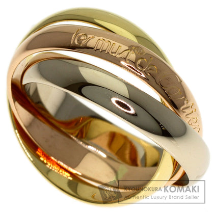 CARTIER Trinity Ring K18 Yellow Gold K18 White GoldLadies [Used]