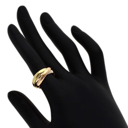 CARTIER Trinity Ring K18 Yellow Gold K18 White GoldLadies [Used]