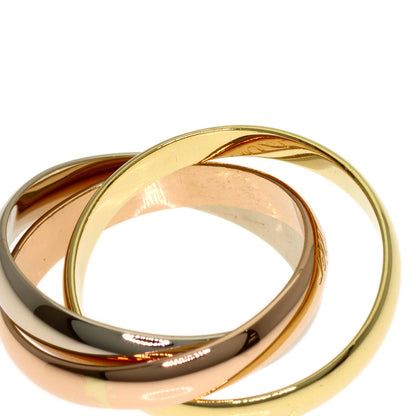 CARTIER Trinity Ring K18 Yellow Gold K18 White GoldLadies [Used]