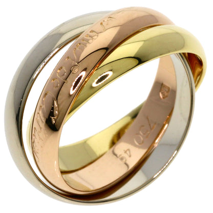 CARTIER Trinity #49 Ring K18 Yellow Gold 18K Pink GoldLadies [Used]