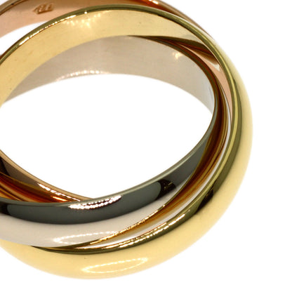 CARTIER Trinity #48 Ring K18 Yellow Gold K18 White GoldLadies [Used]