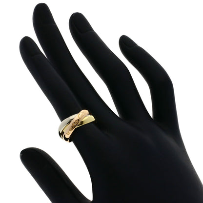 CARTIER Trinity #49 Ring K18 Yellow Gold 18K Pink GoldLadies [Used]