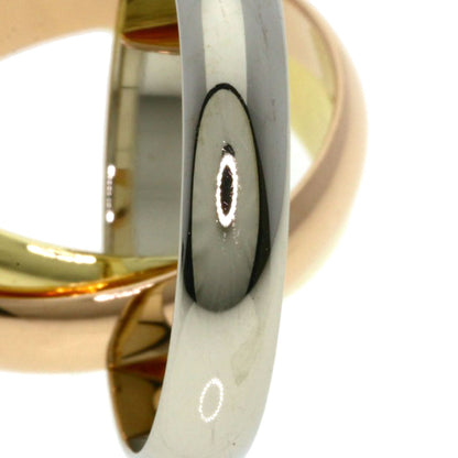 CARTIER Trinity #49 Ring K18 Yellow Gold 18K Pink GoldLadies [Used]