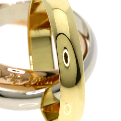 CARTIER Trinity #49 Ring K18 Yellow Gold 18K Pink GoldLadies [Used]