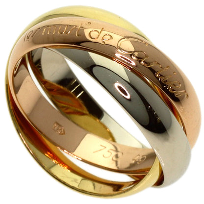 CARTIER Trinity #49 Ring K18 Yellow Gold K18 White GoldLadies [Used]
