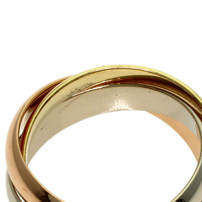 CARTIER Trinity #49 Ring K18 Yellow Gold K18 White GoldLadies [Used]