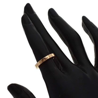 CARTIER Lanier # 47 Ring K18 Pink Gold Ladies [Used]