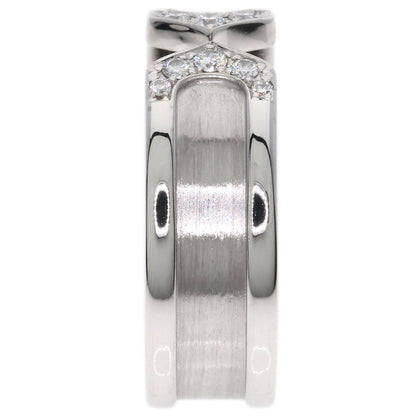 CARTIER C2 Ring SM Diamond #51 Ring K18 White Gold Ladies [Used]