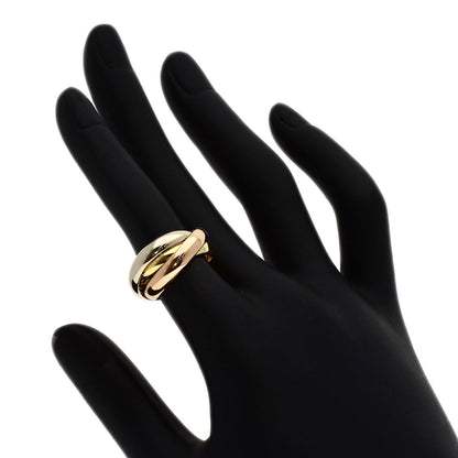 CARTIER Trinity MM #48 Ring K18 Yellow Gold K18 White GoldLadies [Used]