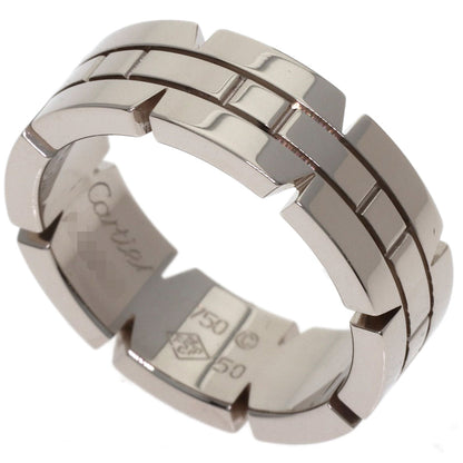 CARTIER Tank Francaise # 50 Ring K18 White Gold Ladies [Used]