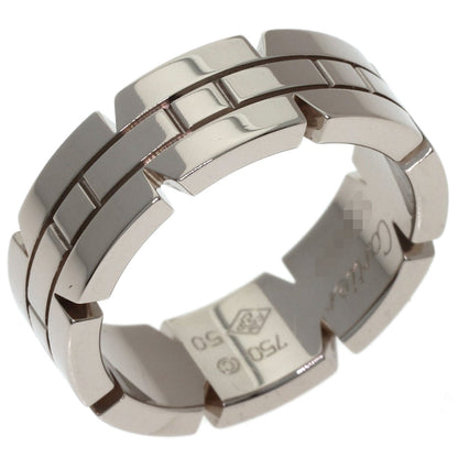 CARTIER Tank Francaise # 50 Ring K18 White Gold Ladies [Used]