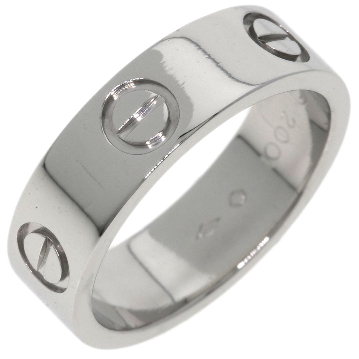 CARTIER love ring #51 Ring Platinum PT950 Ladies [Used]