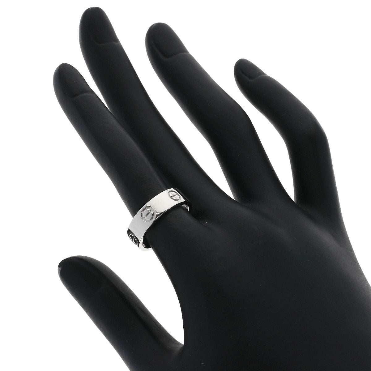 CARTIER love ring #51 Ring Platinum PT950 Ladies [Used]