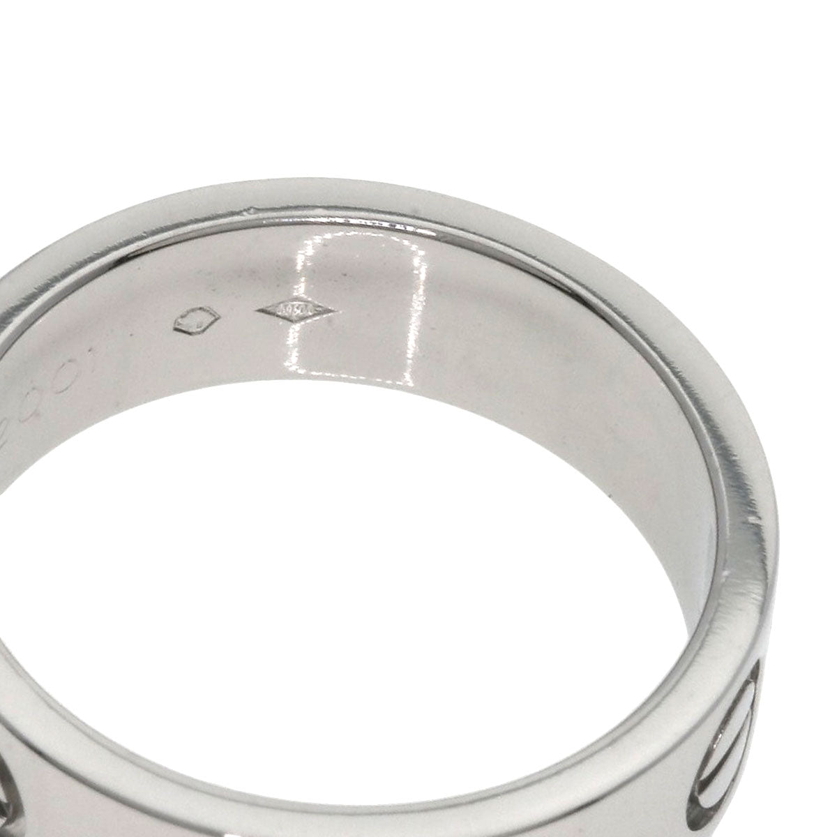 CARTIER love ring #51 Ring Platinum PT950 Ladies [Used]