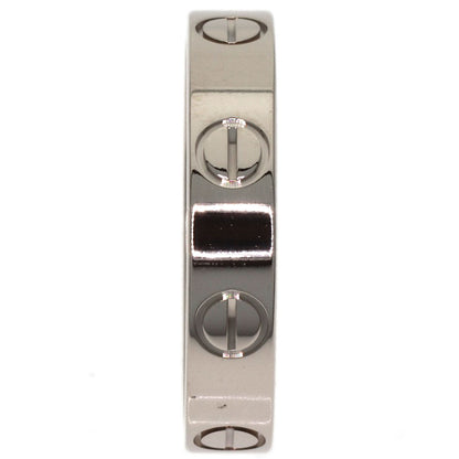 CARTIER Mini love ring #49 Ring K18 White Gold Ladies [Used]
