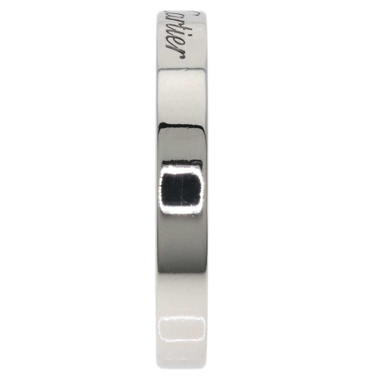 CARTIER C de Cartier Wedding #56 Ring Platinum PT950 Ladies [Used]