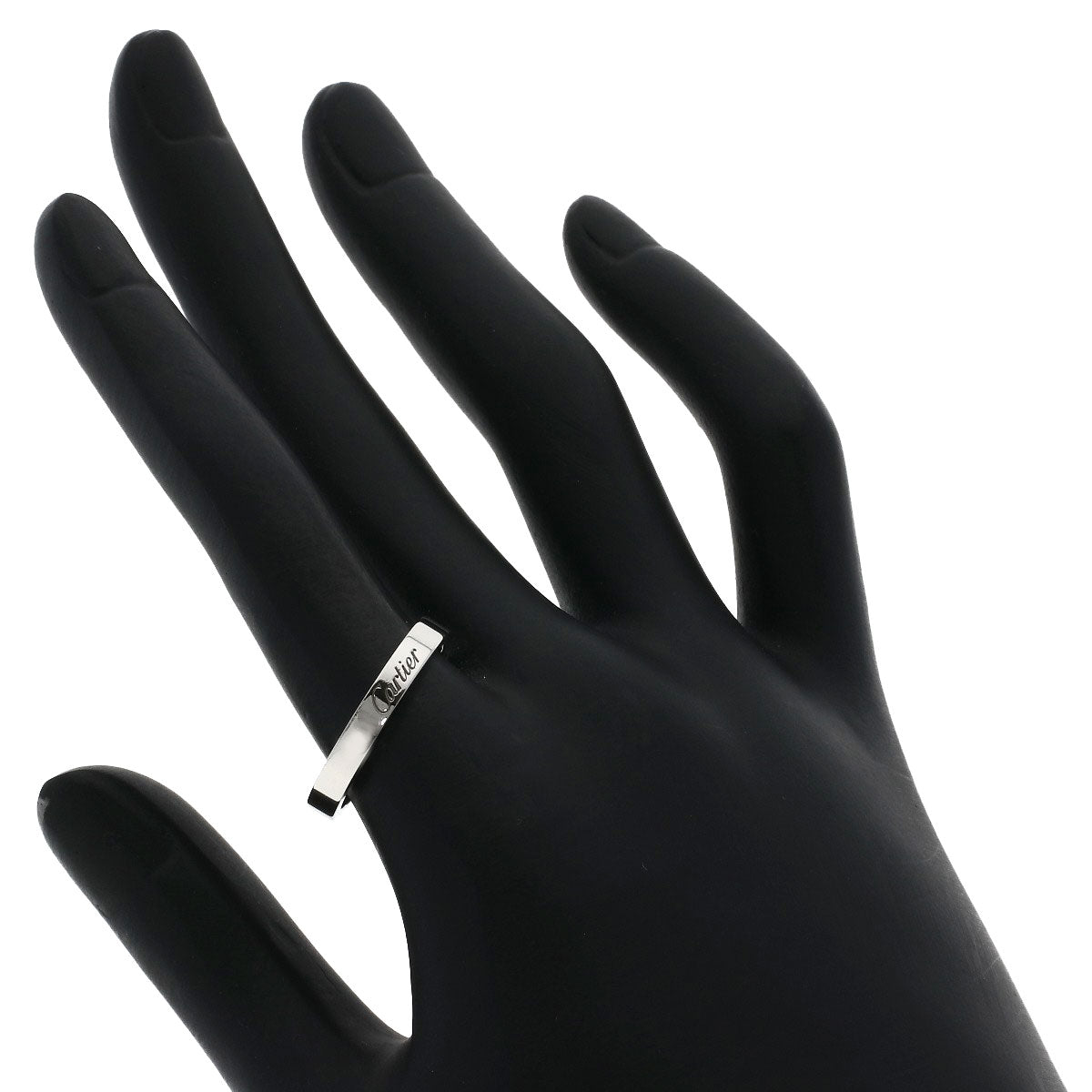 CARTIER C de Cartier Wedding #56 Ring Platinum PT950 Ladies [Used]
