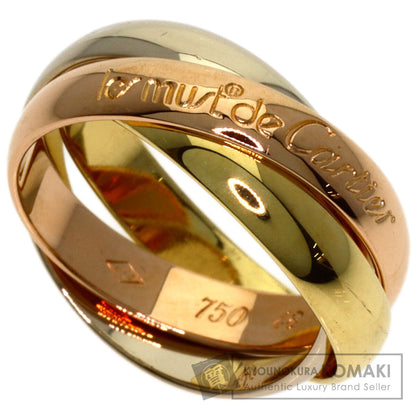 CARTIER Trinity #48 Ring K18 Yellow Gold K18 White GoldLadies [Used]