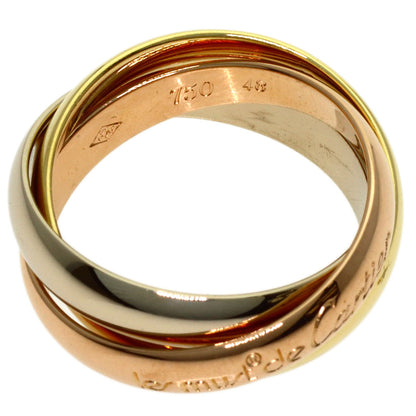 CARTIER Trinity #48 Ring K18 Yellow Gold K18 White GoldLadies [Used]