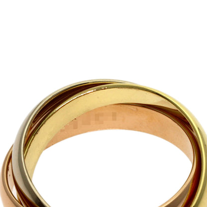 CARTIER Trinity #48 Ring K18 Yellow Gold K18 White GoldLadies [Used]