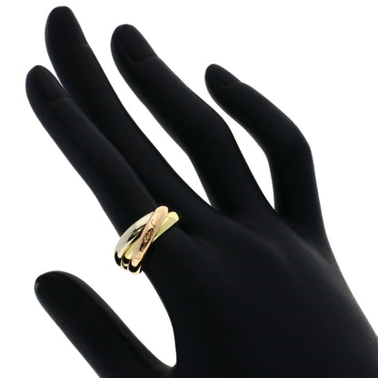 CARTIER Trinity#52 Ring K18 Yellow Gold 18K Pink GoldLadies [Used]