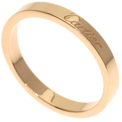 CARTIER Cartier C de Cartier #59 Ring K18 Pink Gold Ladies [Used]