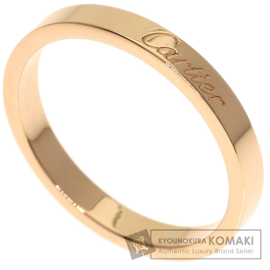 CARTIER Cartier C de Cartier #59 Ring K18 Pink Gold Ladies [Used]