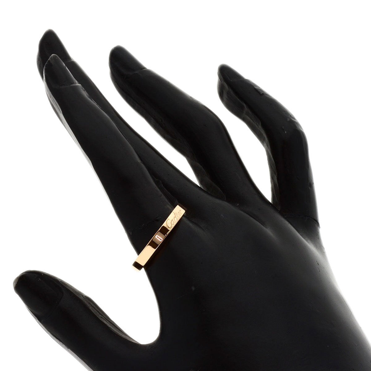 CARTIER Cartier C de Cartier #59 Ring K18 Pink Gold Ladies [Used]