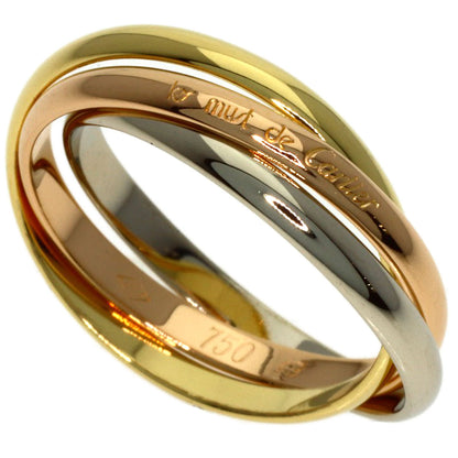 CARTIER Trinity XS #49 Ring K18 Yellow Gold K18 White GoldLadies [Used]