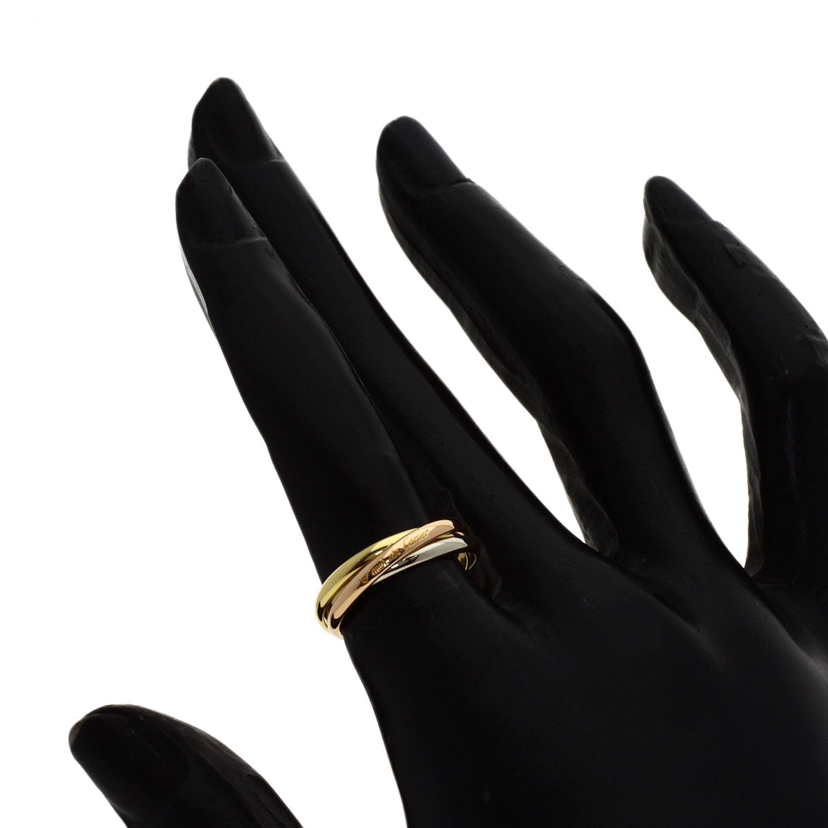 CARTIER Trinity XS #49 Ring K18 Yellow Gold K18 White GoldLadies [Used]