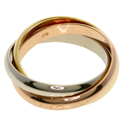 CARTIER Trinity #58 Ring K18 Yellow Gold 18K Pink GoldLadies [Used]