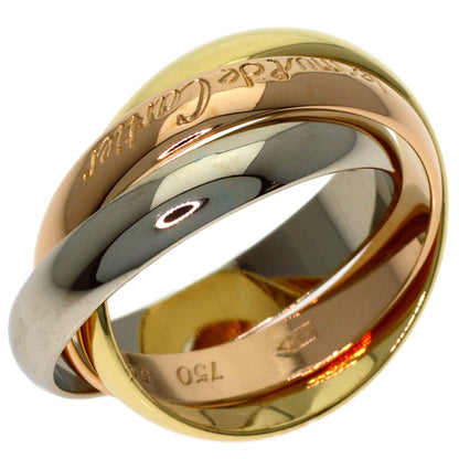 CARTIER Trinity #50 Ring K18 Yellow Gold K18 White GoldLadies [Used]