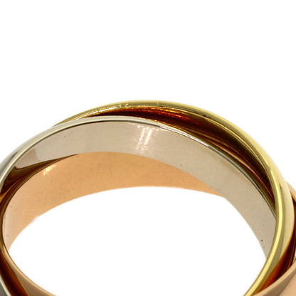 CARTIER Trinity #50 Ring K18 Yellow Gold K18 White GoldLadies [Used]